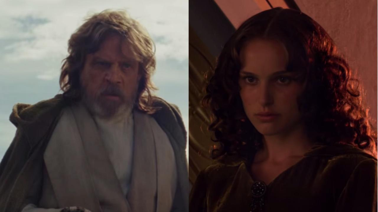 Luke et Padme - Mark Hamill - Natalie Portman