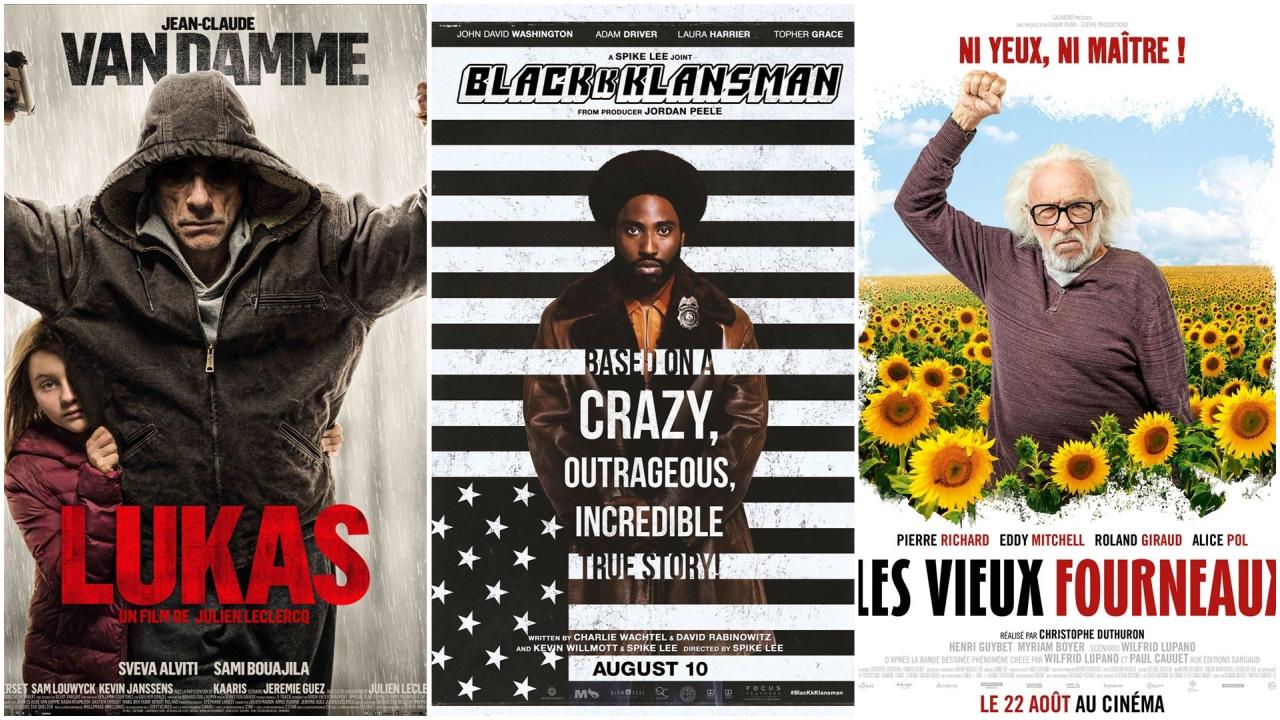 BlacKkKlansman, Les vieux fourneaux, Silent voice : les films au cinéma cette semaine