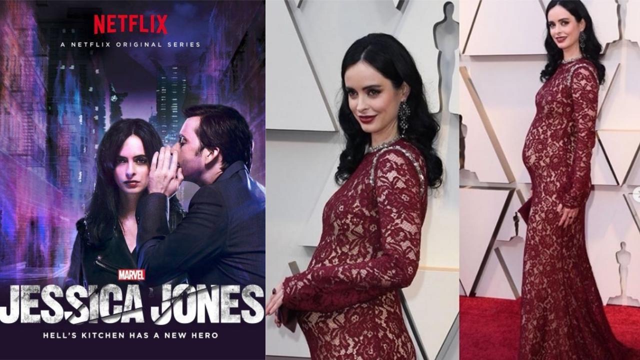 Krysten Ritter : La star de Jessica Jones dévoile sa grossesse aux Oscars