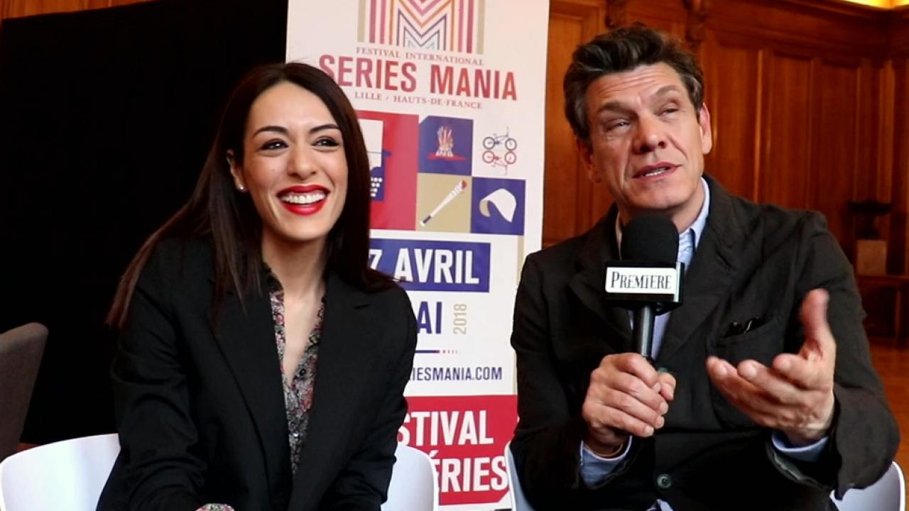 Marc Lavoine et Sofia Essaïdi