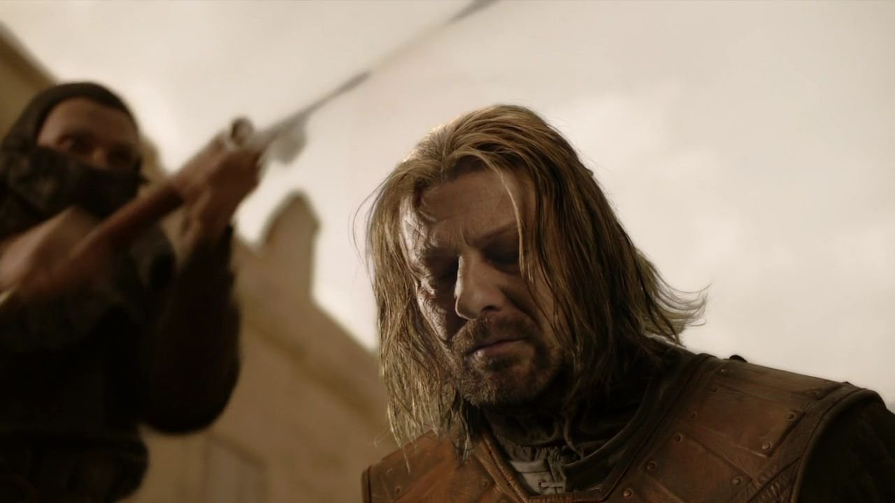 Ned Stark décapitation