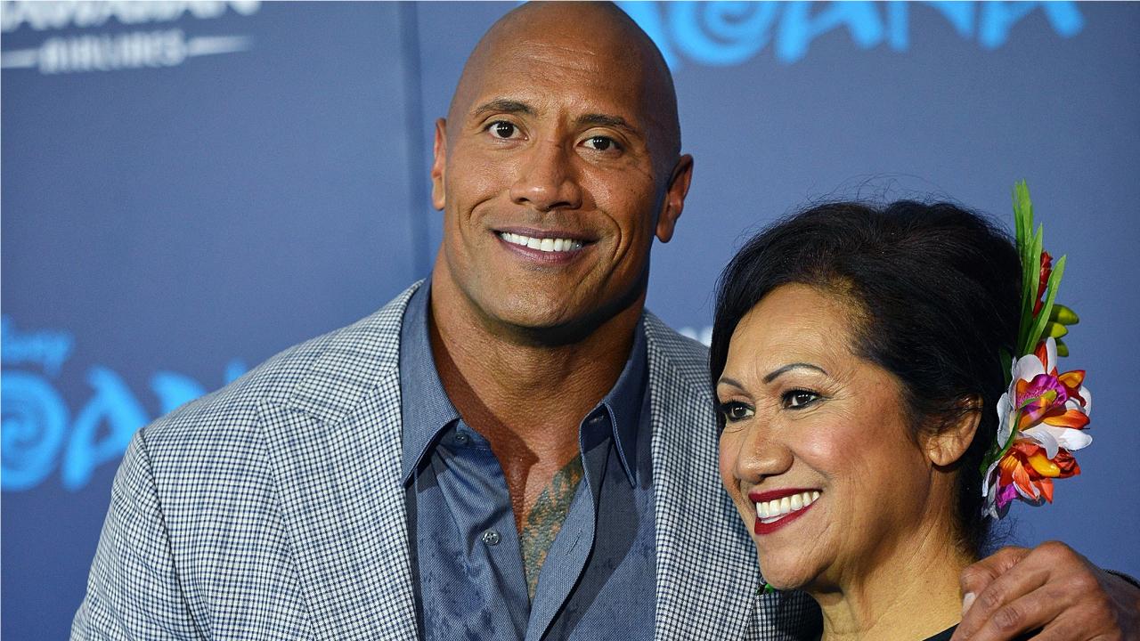 Dwayne Johnson et sa mère Ata Johnson