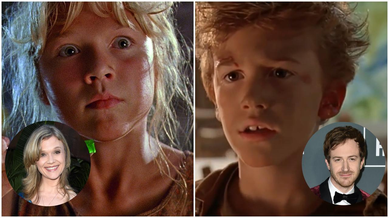 Jurassic Park Ariana Richards et Joseph Mazzello