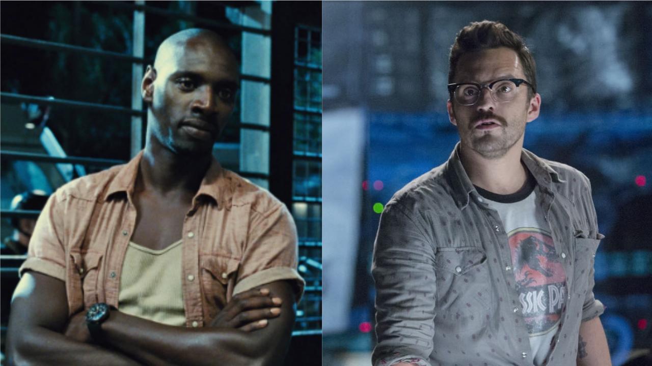 Omar Sy et Jake Johnson 