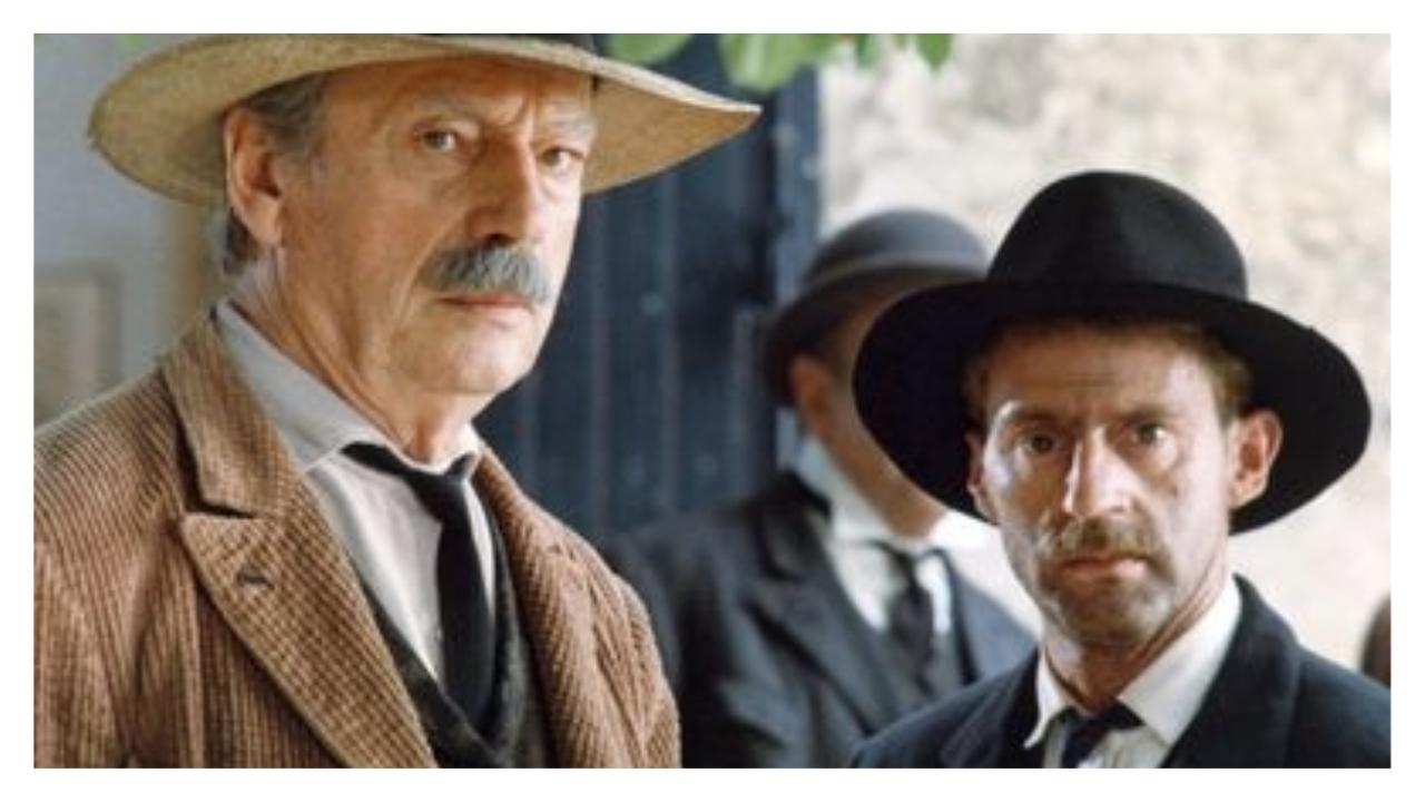 Yves Montand et Daniel Auteuil dans Jean de Florette