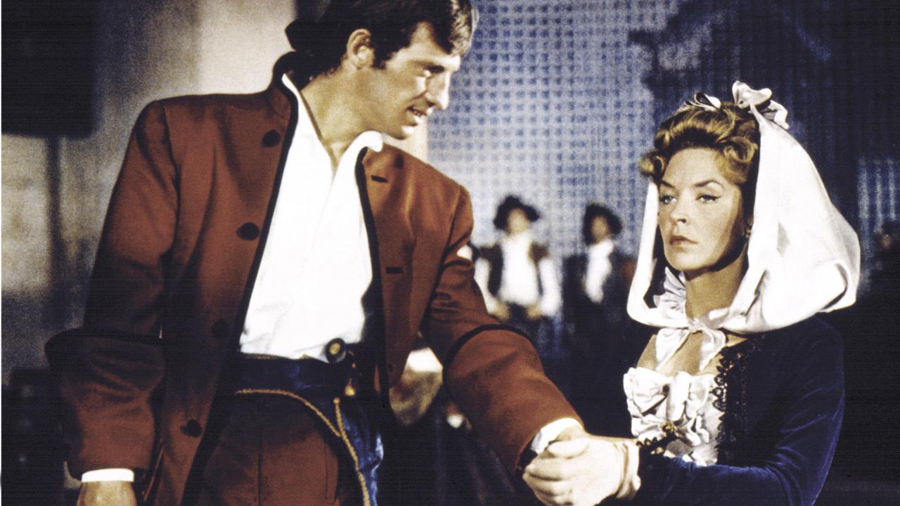 Jean-Paul BELMONDO (Dominique / Cartouche), Odile VERSOIS (Isabelle de Ferrussac) dans Cartouche