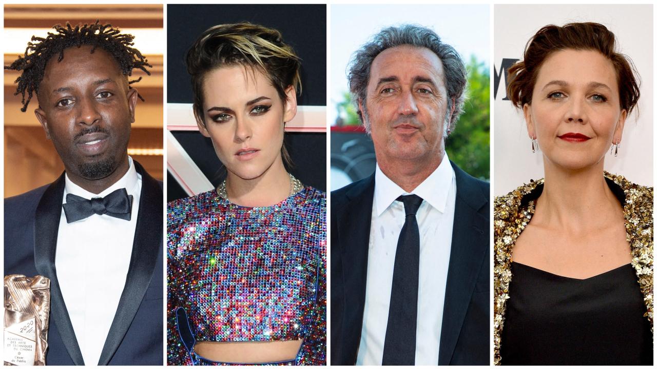 Ladj Ly, Kristen Stewart, Paolo Sorrentino, Maggie Gyllenhaal 