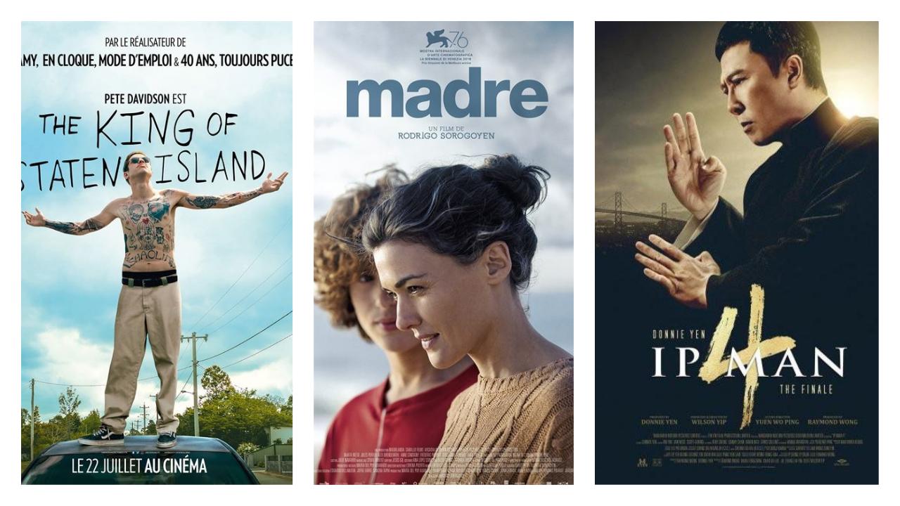 Affiches sorties de films mercredi 22 juillet 2020