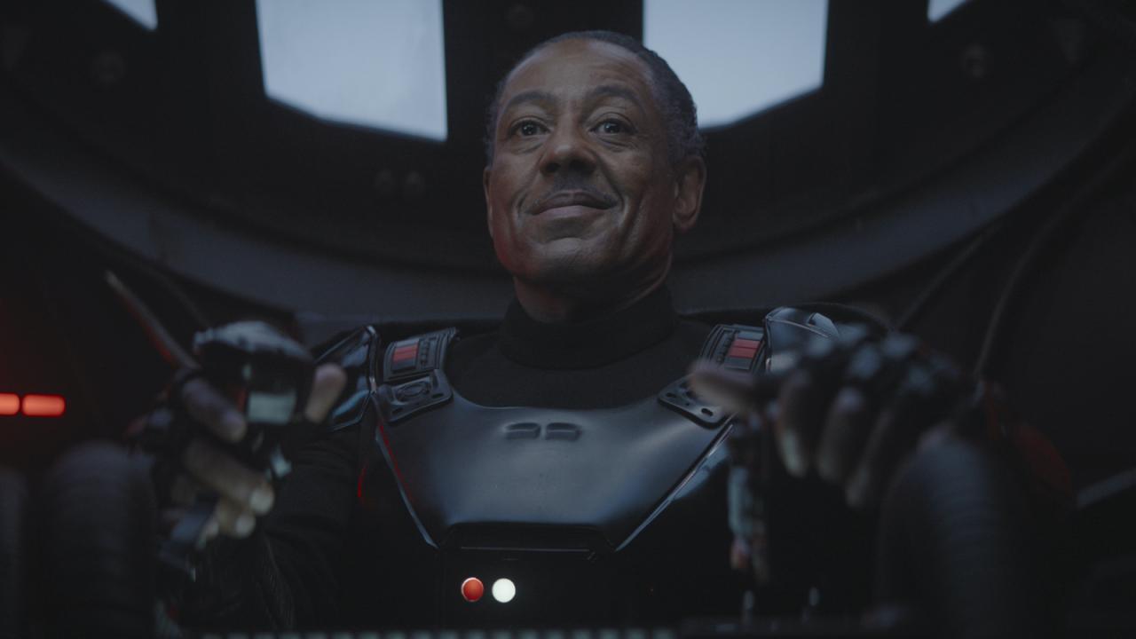 The mandalorian saison 2 moff gideon