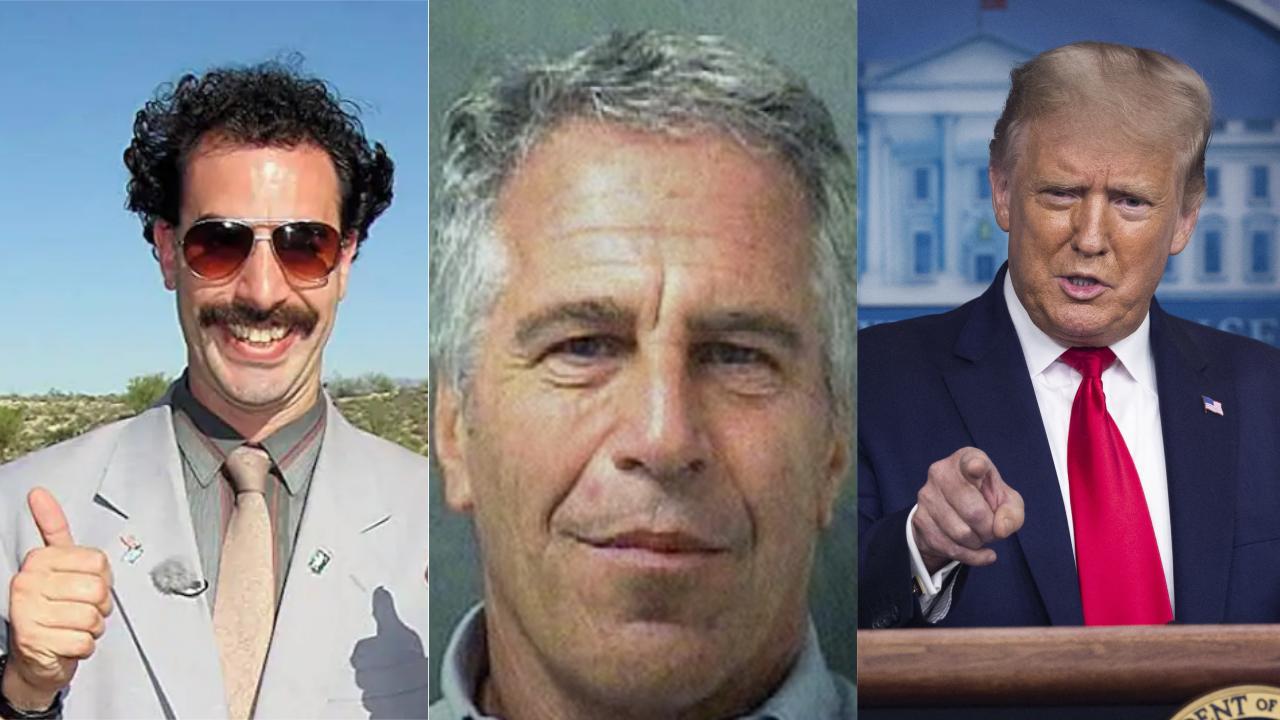 Borat 2 parlera de la relation entre Donald Trump et Jeffrey Epstein