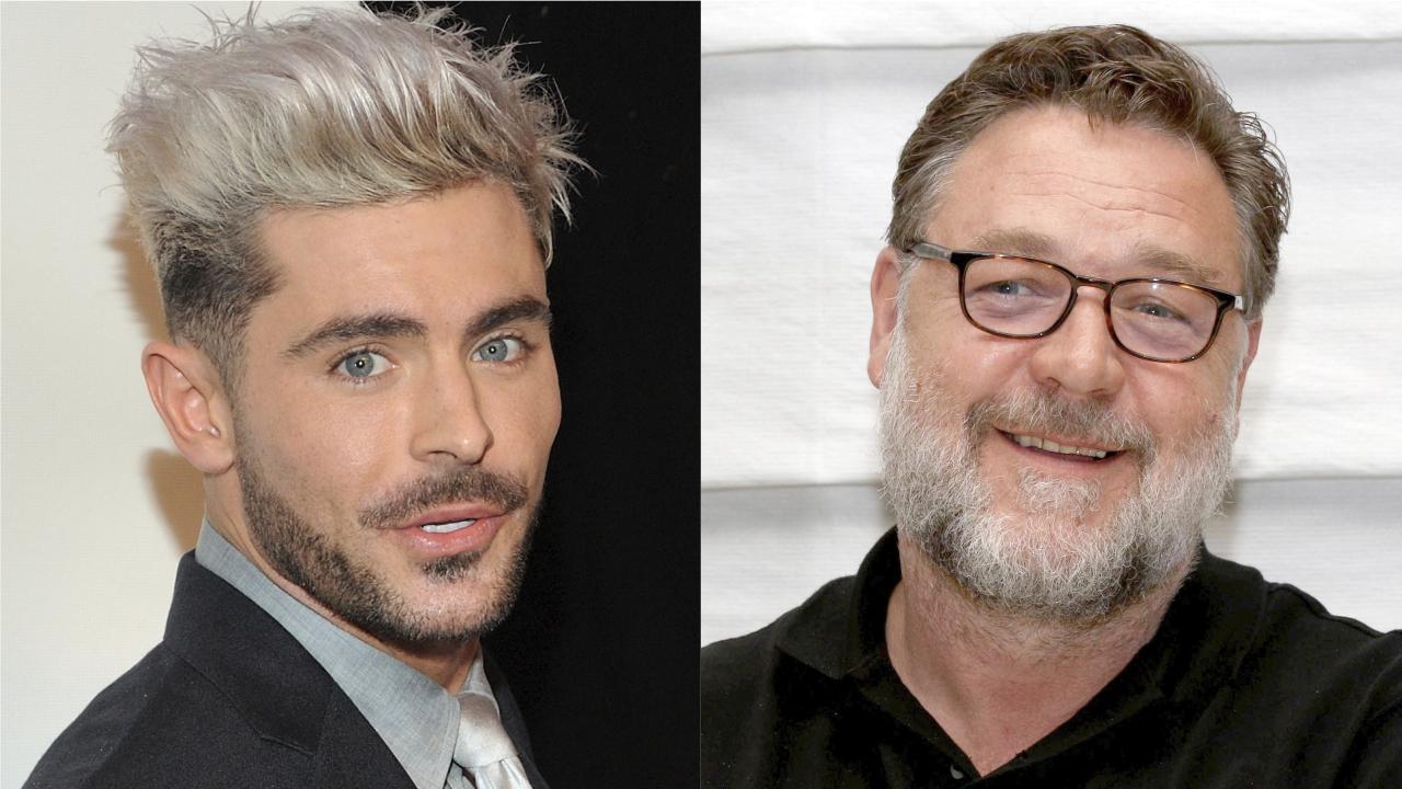 Zac Efron et Russell Crowe remplaçent Dylan O’Brien et Viggo Mortensen chez Peter Farrelly