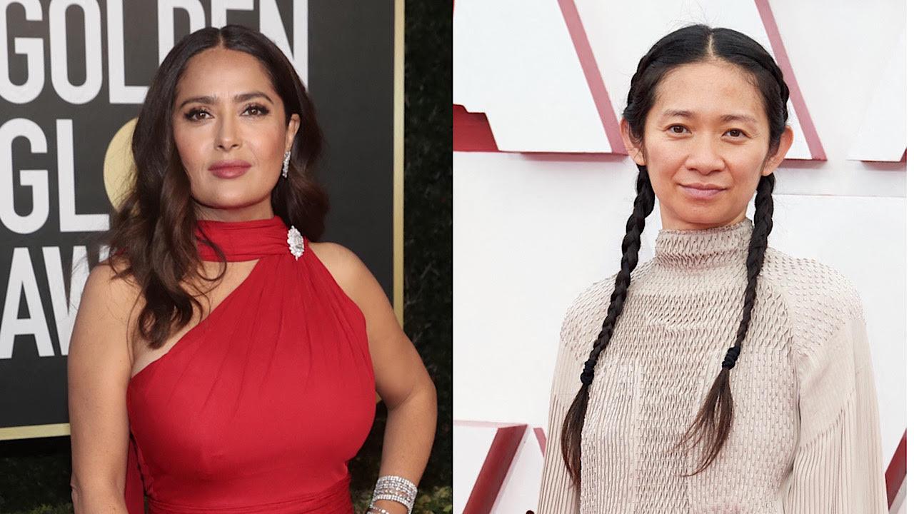 Salma Hayek et Chloé Zhao