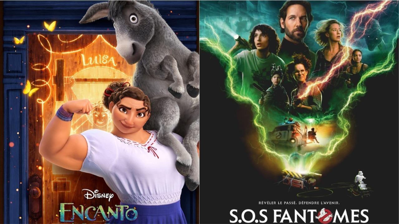 Box-office français du 7 décembre : Encanto tient tête à S.O.S. Fantômes : l'héritage