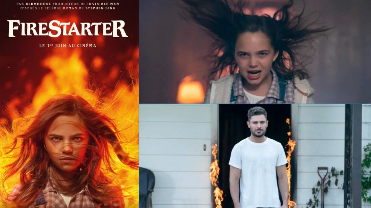 Firestarter, de Stephen King : Le remake enflammé avec Zac Efron [bande-annonce]