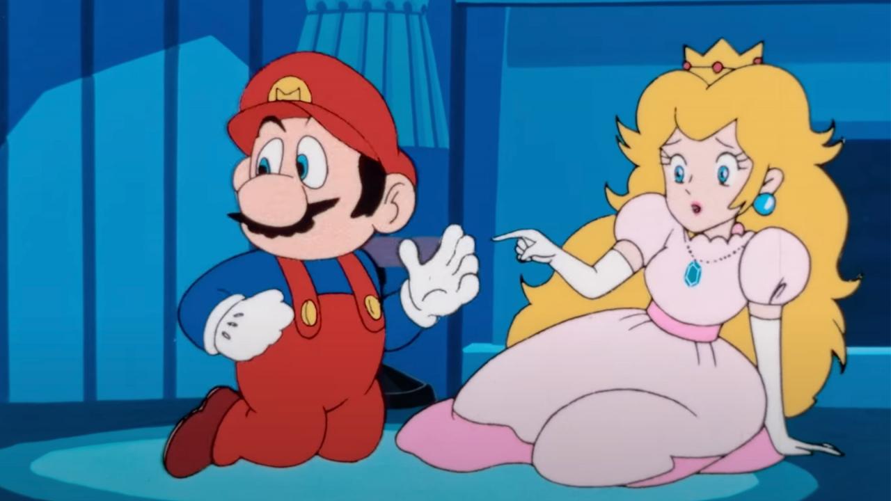 Mario et Peach