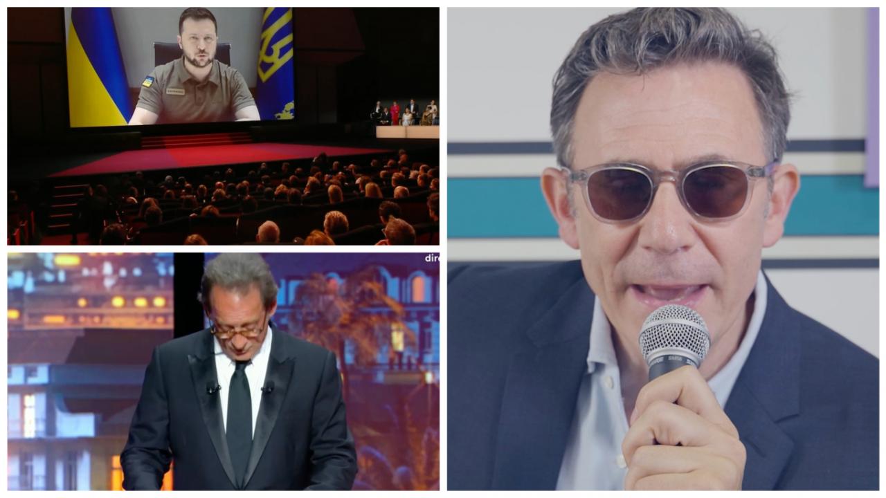 Cannes 2022- jour 1 : Zelensky attaque le « dictateur » Poutine, le discours de Vincent Lindon et Hazanavicius pour Coupez ! 