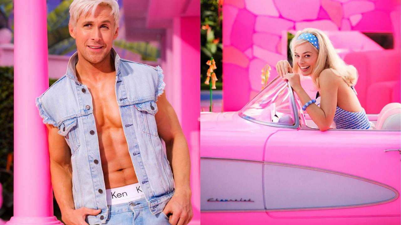 Ryan Gosling et Margot Robbie dans le film Barbie de Greta Gerwig