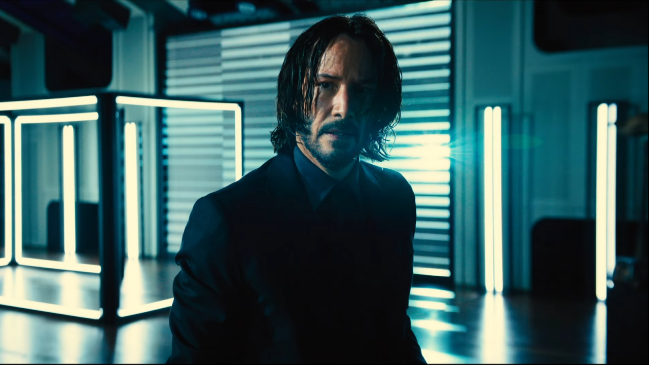 Keanu Reeves dans John Wick 4