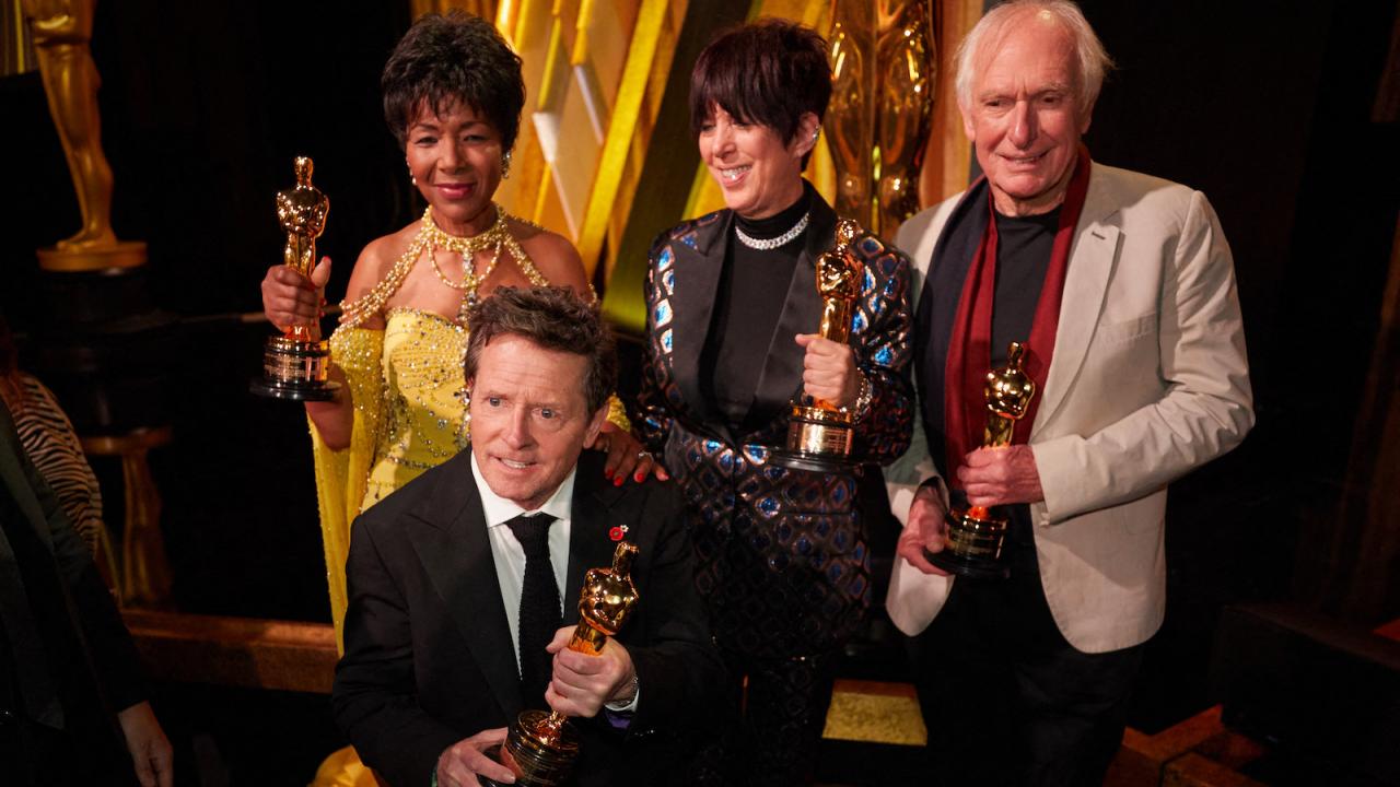 Euzhan Palcy, Michael J. Fox, Diane Warren et Peter Weir