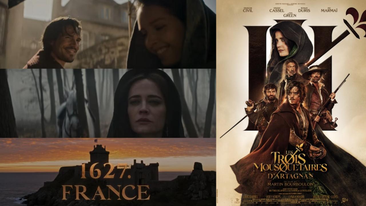 La bande-annonce remplie d'action des Trois mousquetaires avec François Civil, Eva Green, Vincent Cassel...