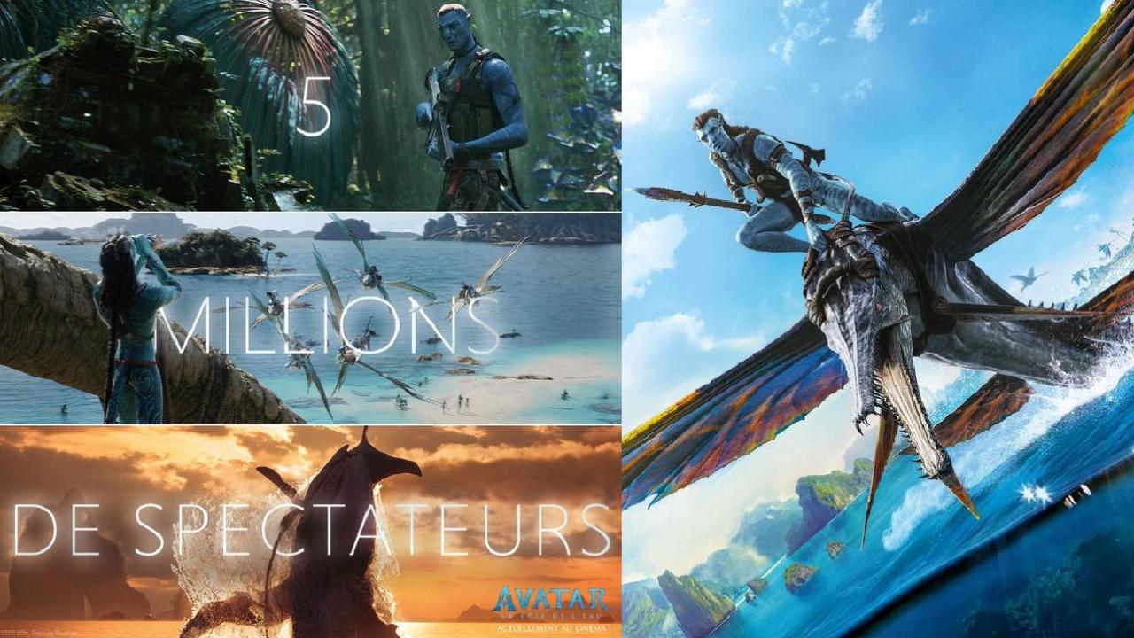 Milliardaire au box-office mondial, Avatar 2 a déjà attiré 5 millions de spectateurs en France