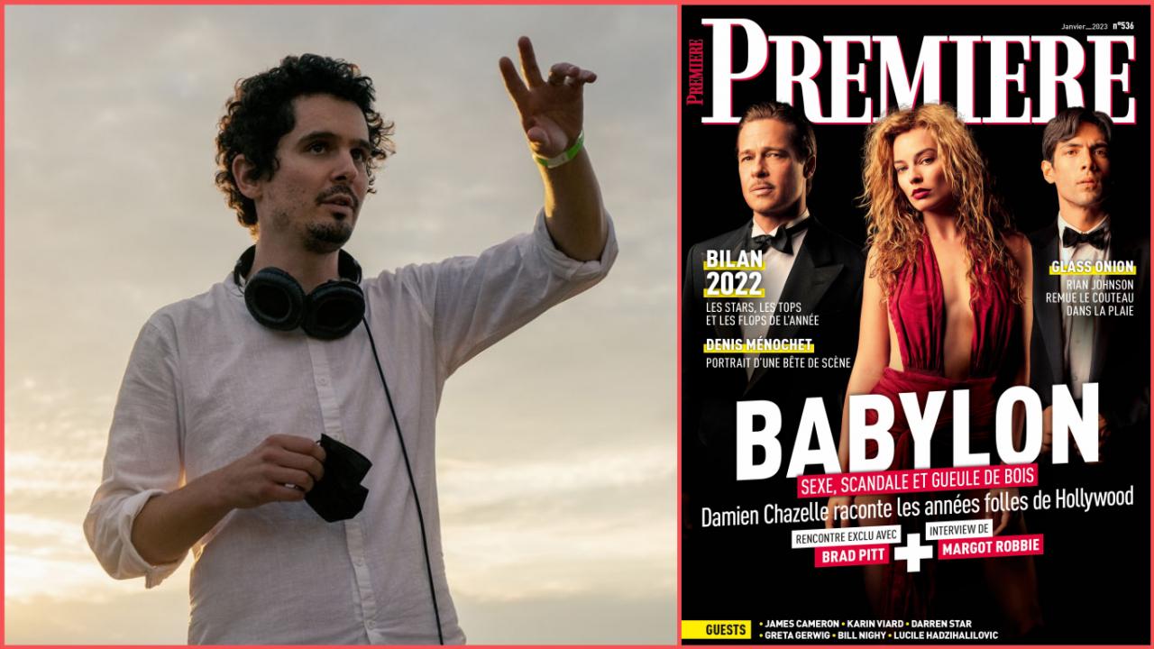 Damien Chazelle, Margot Robbie et Brad Pitt racontent Babylon dans le nouveau numéro de Première