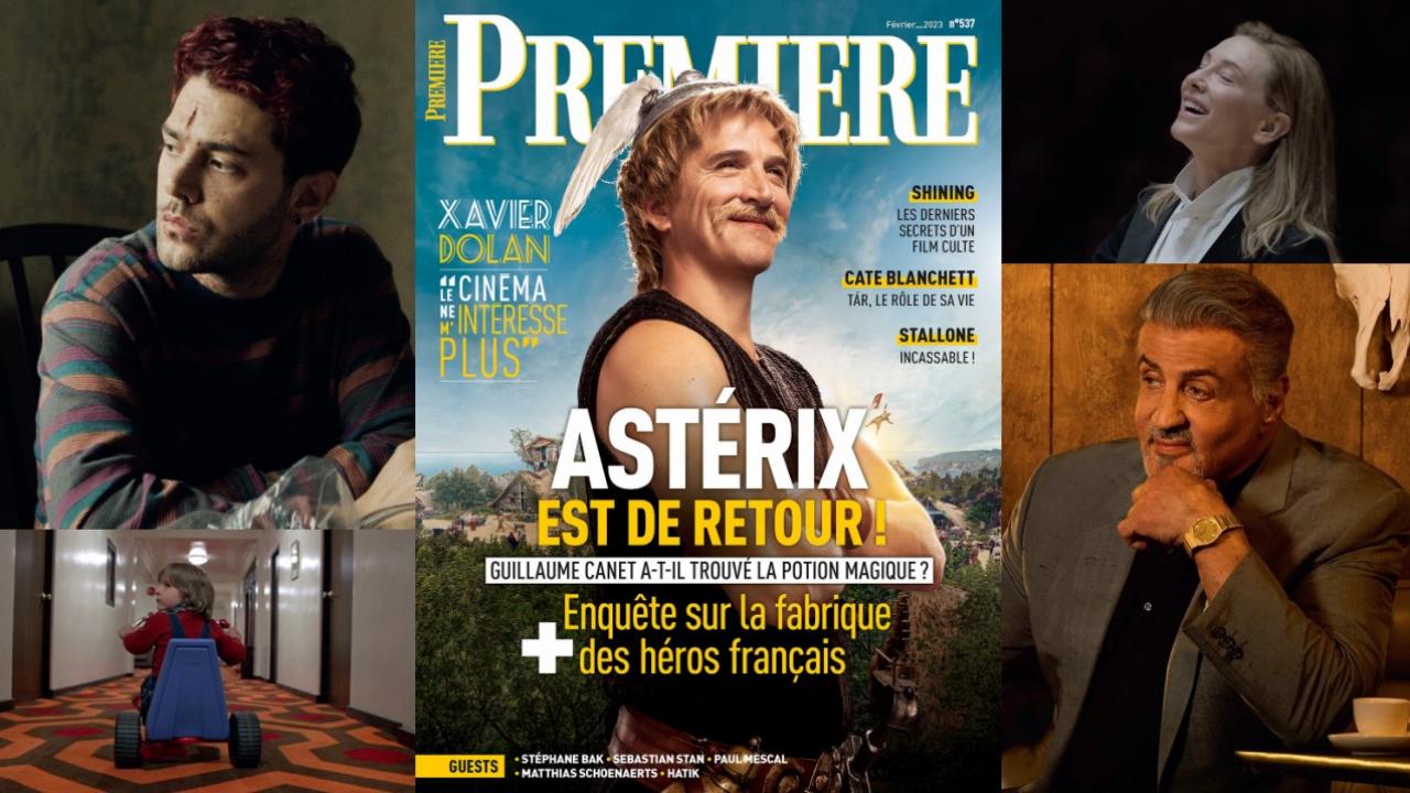 Au sommaire de Première n°537 : Guillaume Canet en Astérix, Sylvester Stallone, Cate Blanchett, Xavier Dolan...