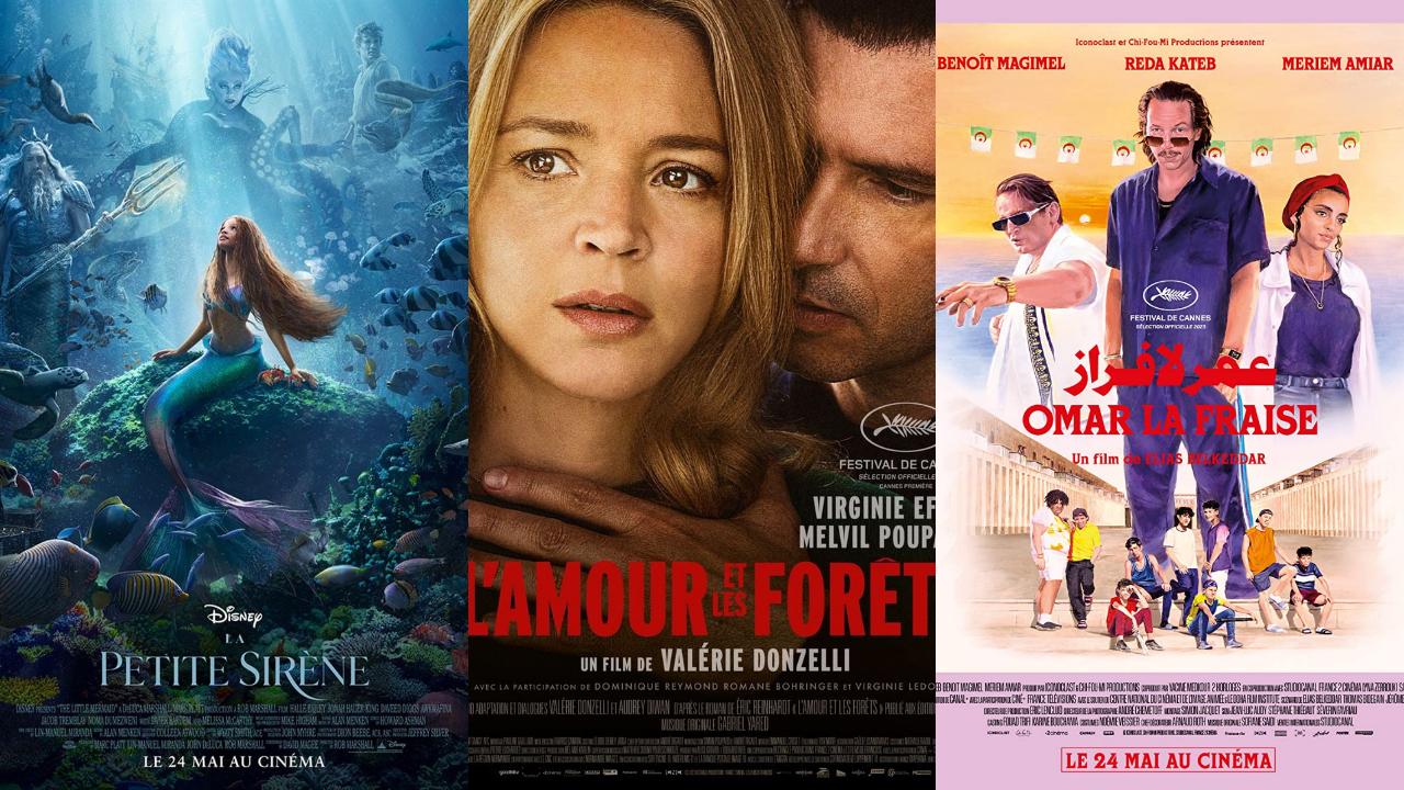 Affiches Films à l'affiche mercredi 24 mai 2023