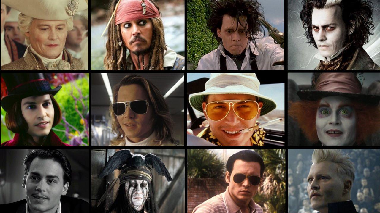 Les métamorphoses de Johnny Depp
