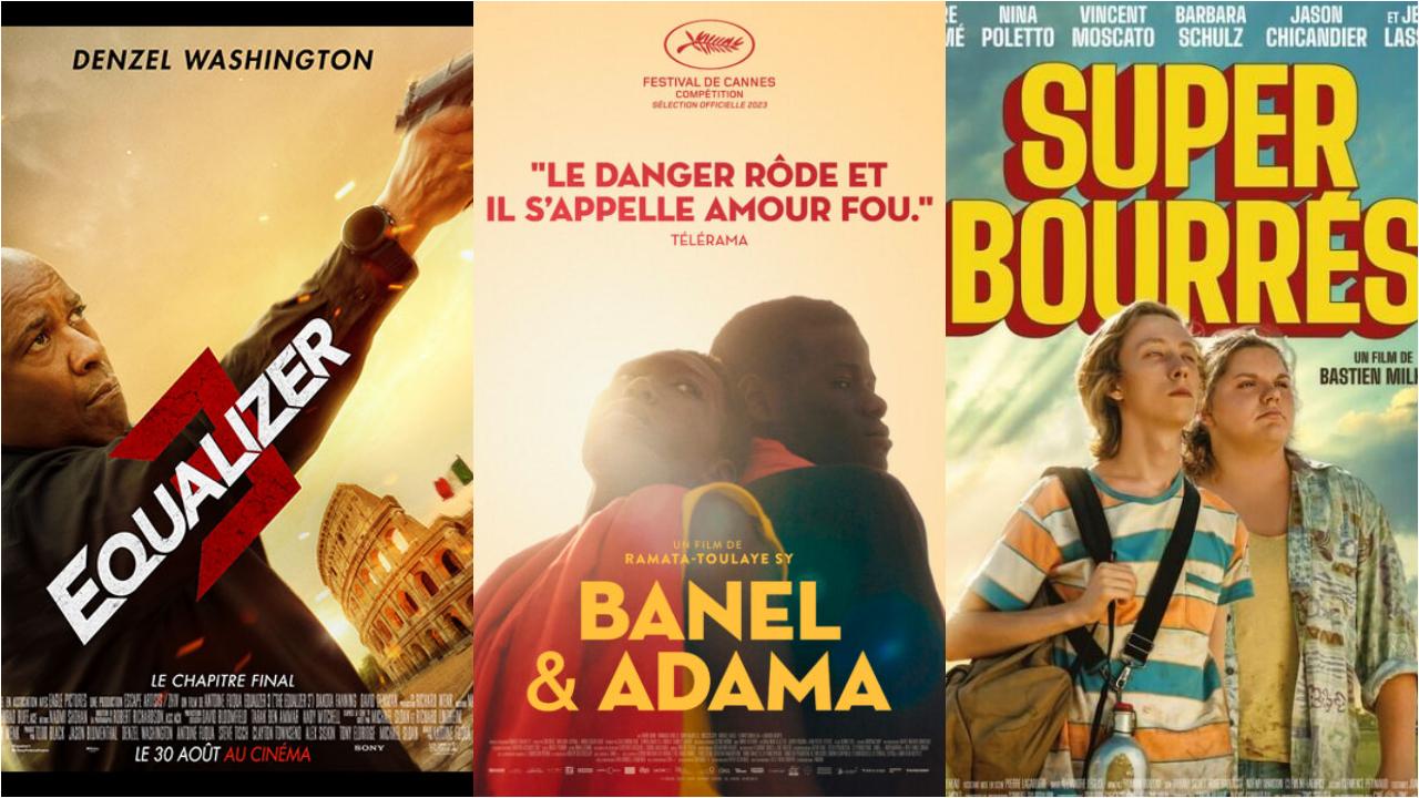 Affiches Films à l'affiche mercredi 30 août 2023