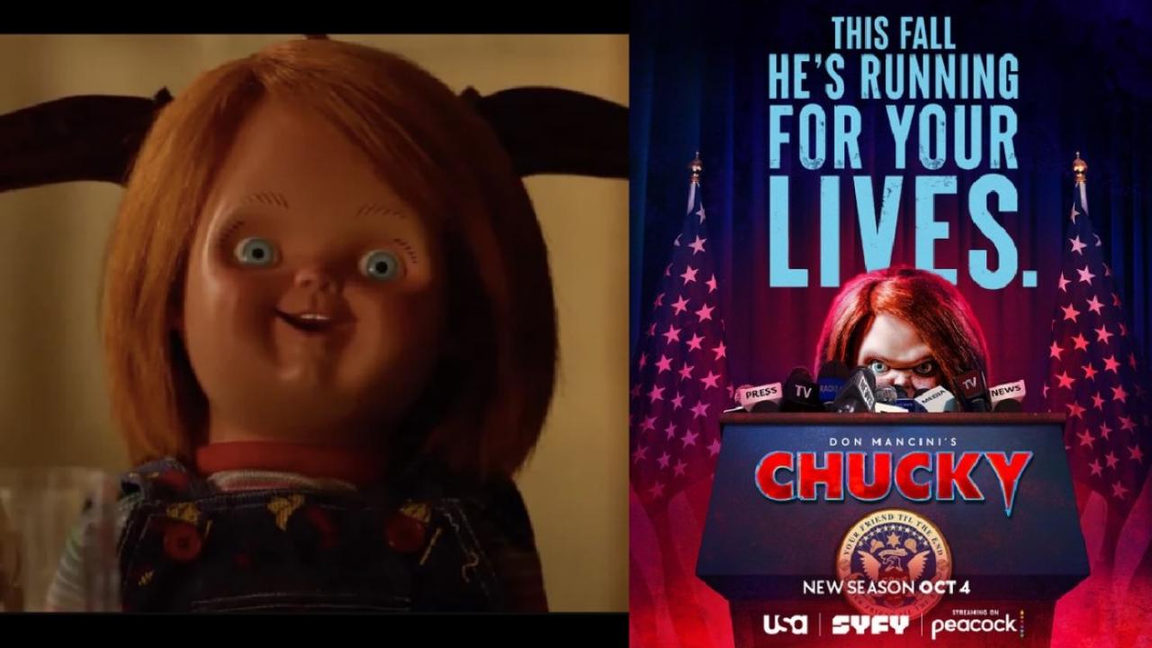 Chucky s'invite à la Maison Blanche dans le teaser de la saison 3 