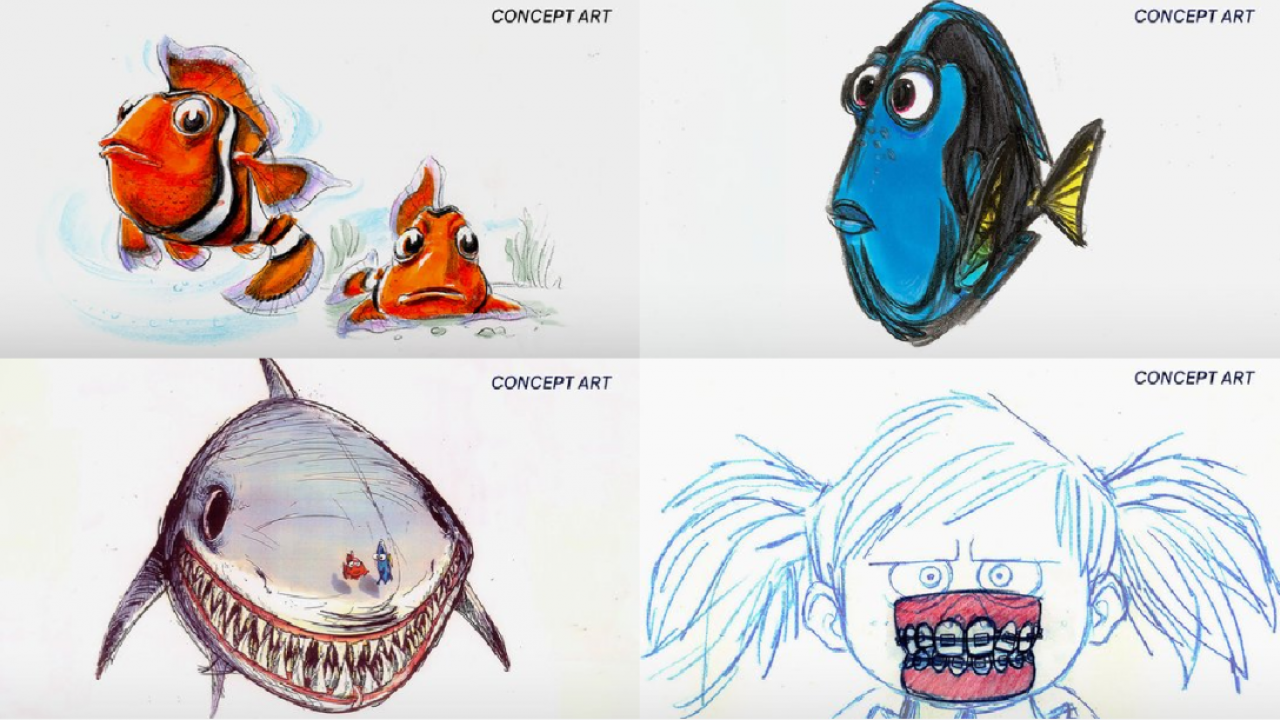Disney fête les 20 ans du Monde de Nemo avec une série de concept arts 