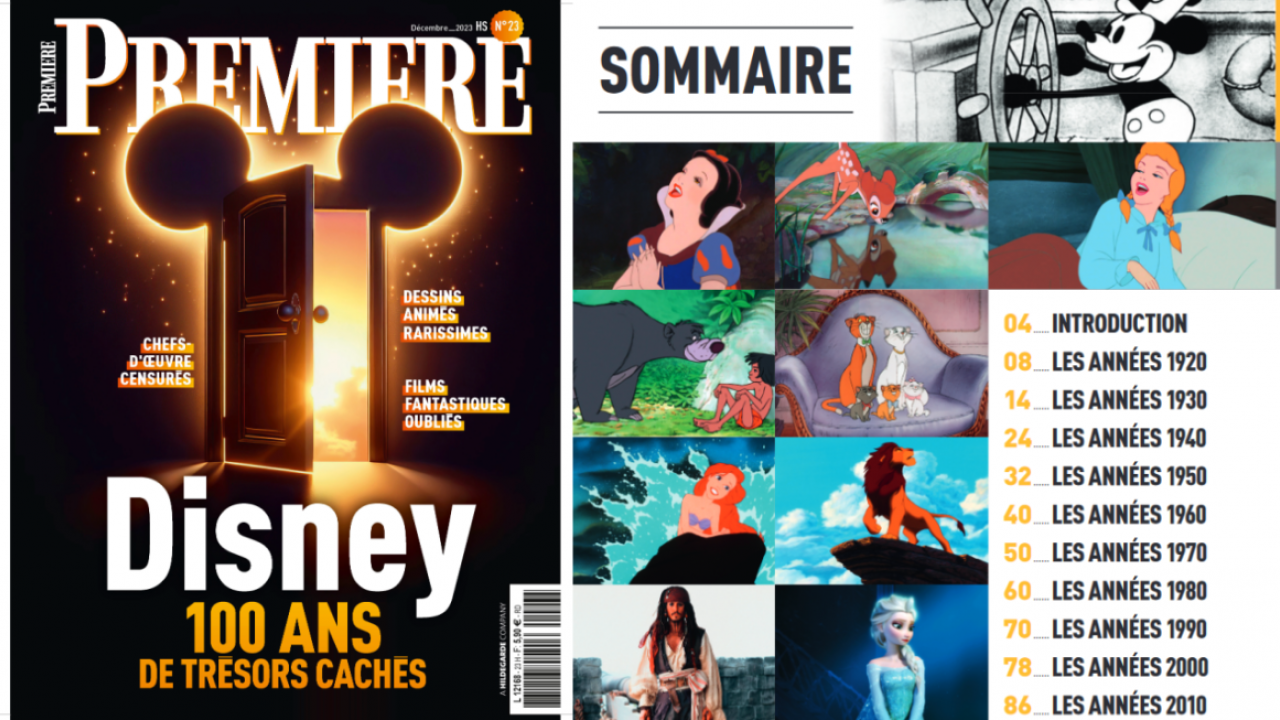 Première – Hors-série n°23 : Disney, 100 ans de trésors cachés