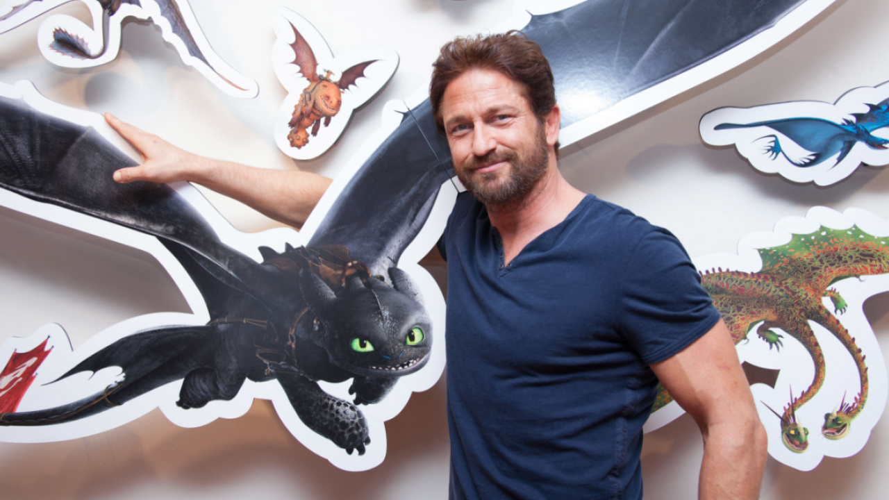 Gerard Butler jouera encore le chef des Vikings dans Dragons en live action 