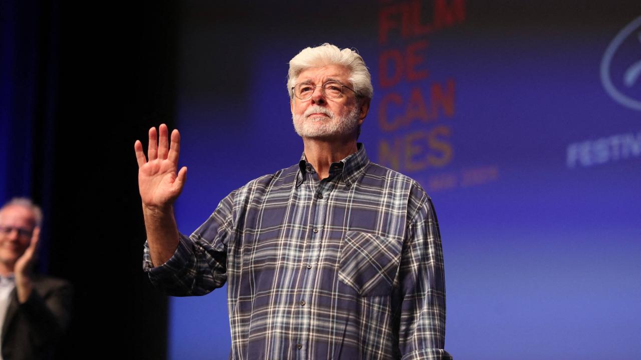 George Lucas en masterclass à Cannes 2024