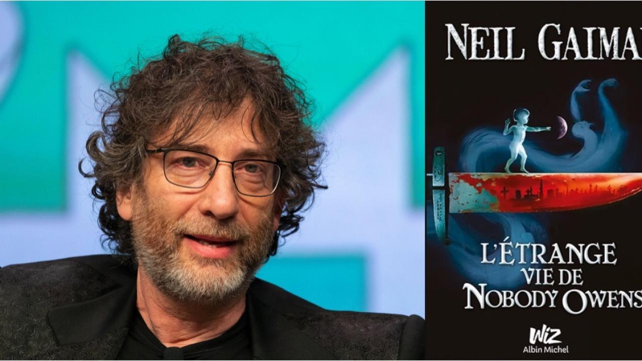 Neil Gaiman, auteur du livre "L'étrange vie de Nobody Owens"