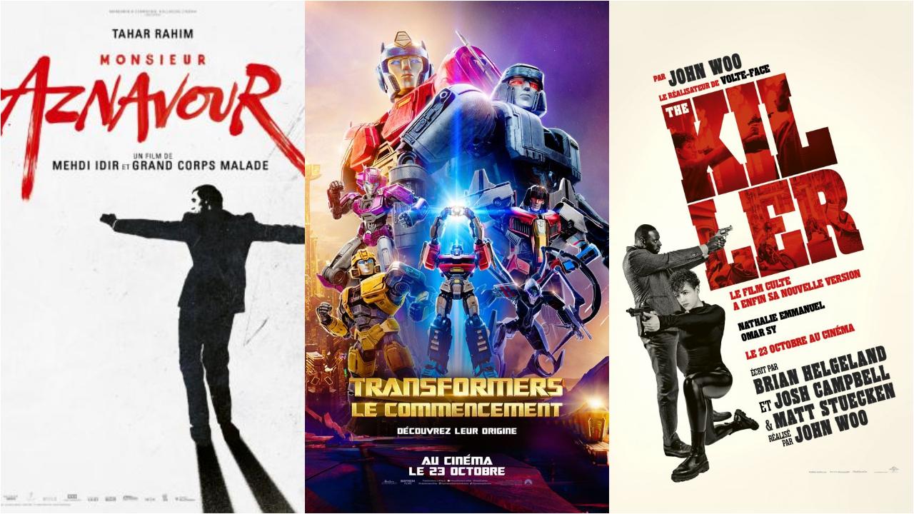 Affiches Films à l'affiche semaine du 23 octobre 2024