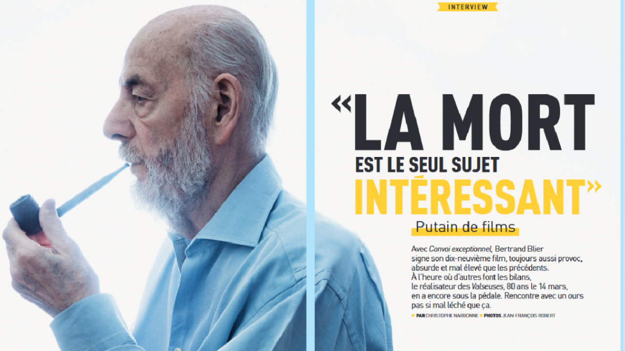 Bertrand Blier interview - Première n°494