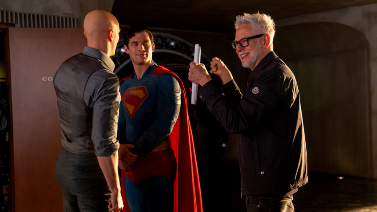 James Gunn sur le tournage de Superman
