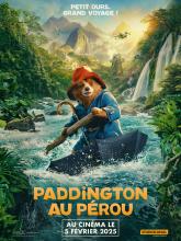 Paddington au Pérou affiche