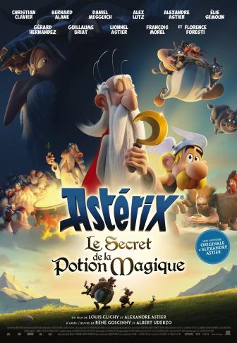 Astérix  : le secret de la potion magique - affiche