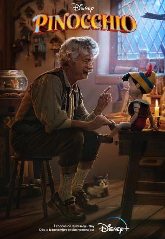 Pinocchio Disney+ affiche
