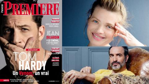 Au sommaire du Première n°488 : Tom Hardy, Mélanie Thierry, Jean Dujardin, Jacques Audiard, Vernon Subutex...