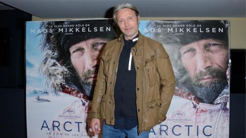 Mads Mikkelsen à l'avant première d'Arctic à l'UGC des Halles