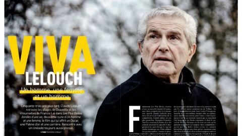 Première n°497 - Interview avec Claude Lelouch