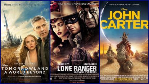 A la poursuite de demain, Lone Ranger, John Carter : trois flops de Disney à réhabiliter