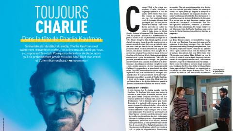 Première n°511 : Portrait de Charlie Kaufman