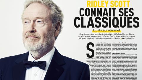 Première n°522 : Portrait de Ridley Scott