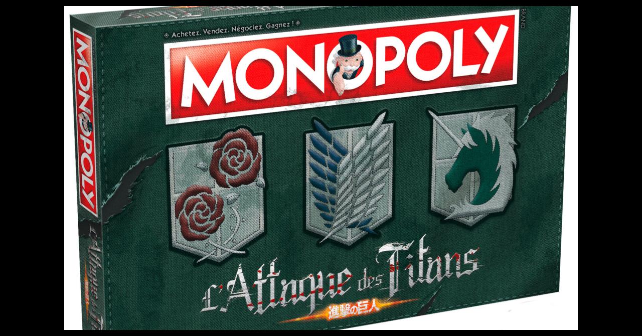 Monopoly l'attaque des titans