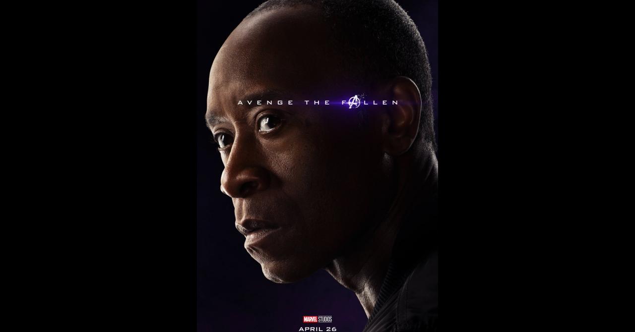 Avengers Endgame : War Machine (Don Cheadle)